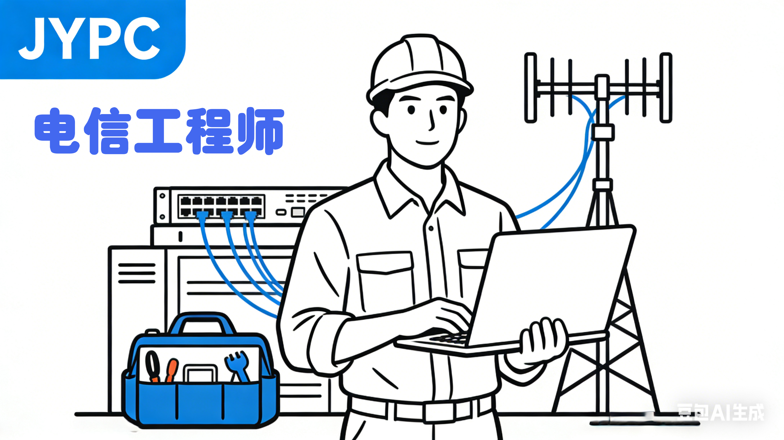 网速救星上线—— JYPC电信工程师，解锁数字时代“躺赢”职业