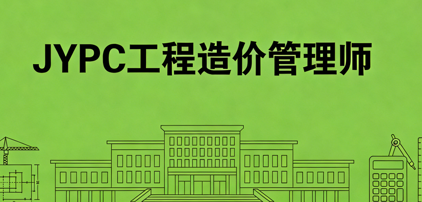 工程经济的掌舵人，城市建设的&ldquo;铁算盘&rdquo;！JYPC工程造价管理师，铸就大国工匠之魂