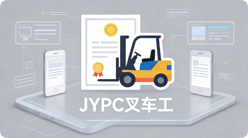专业赋能,稳健前行——JYPC叉车工职业能力认证助力职业发展