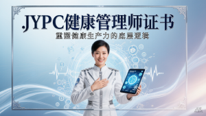 从单点干预到系统重构:JYPC健康管理师证书,重塑健康生产力的底层逻辑