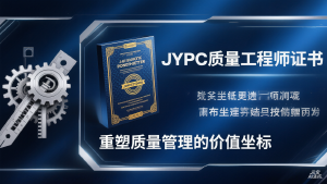 从挑错员到品质建筑师:JYPC质量工程师证书,重塑质量管理的价值坐标