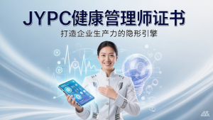 从被动医疗到主动健康:JYPC健康管理师证书,打造企业生产力的隐形引擎