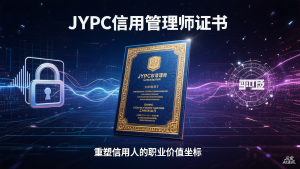 从风险守门员到信用架构师:JYPC信用管理师证书,重塑信用人的职业价值坐标