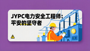 JYPC电力安全工程师:平安的坚守者