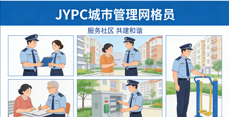 JYPC城市管理网格员认证:四大核心优势打造基层治理专业人才