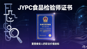 从实验室判官到食安价值架构师:JYPC食品检验师证书,重塑食安人的职业价值坐标