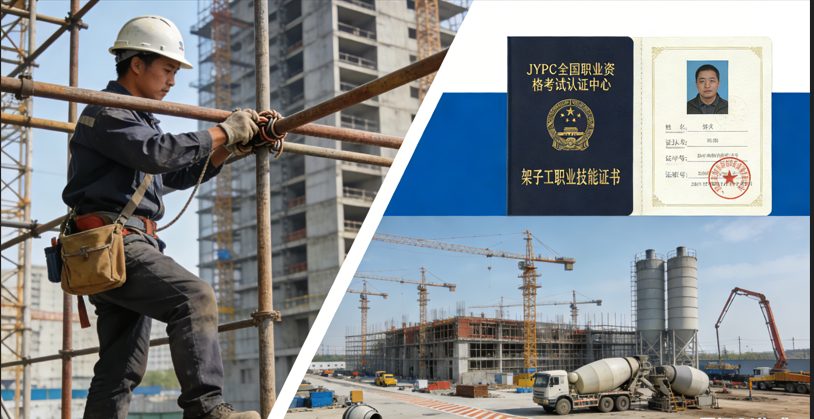 JYPC全国职业资格考试认证中心诚邀共建以专业认证推动架子工队伍建设高质量发展