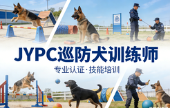 从“爱犬人士”到“安防专家”——JYPC认证,开启巡防犬训练师黄金职业生涯
